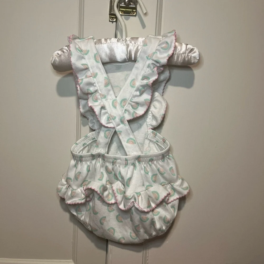 Vintage OshKosh B’Gosh Watermelon Bubble Romper